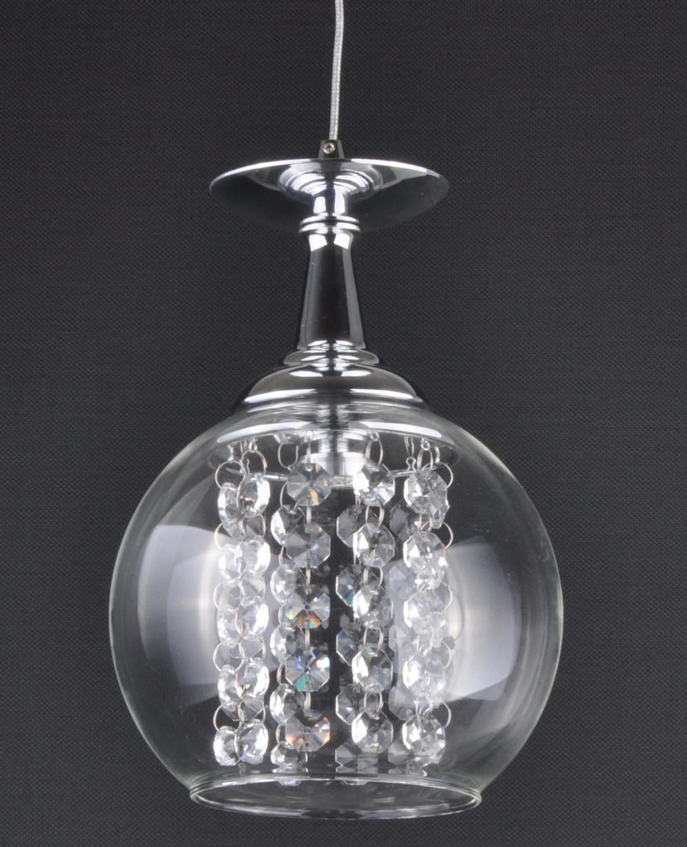 Ihausexpress Funky Led Turkish Glass Lamps With Clear Crystal 1 Led