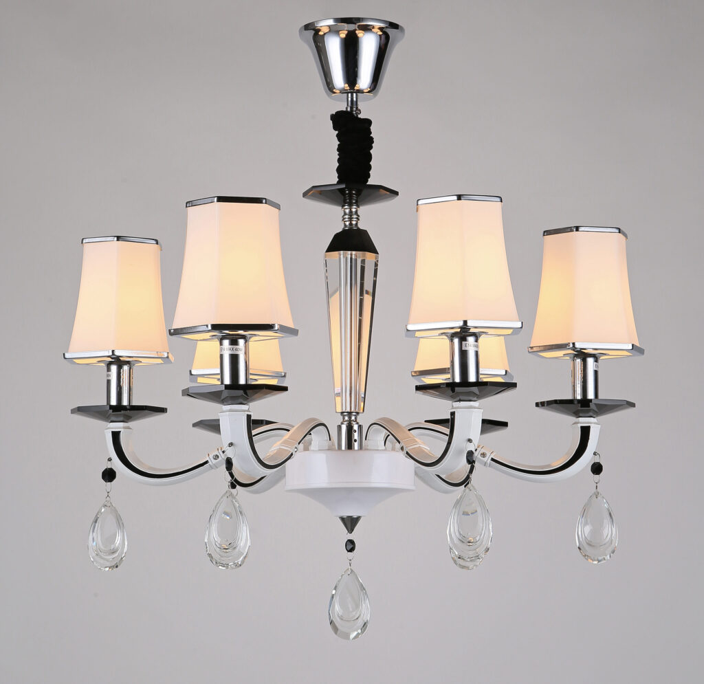 Modern iron crystal chandelier JAA96741-P6