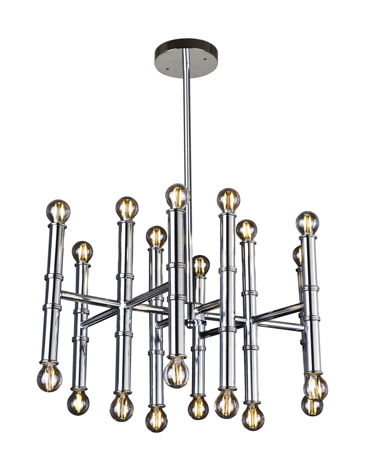 Modern design metal tube pendant light